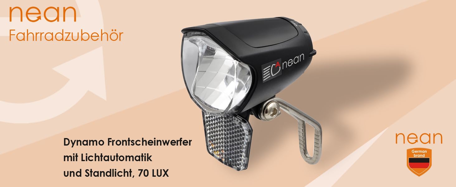 nean Dynamo Frontleuchte