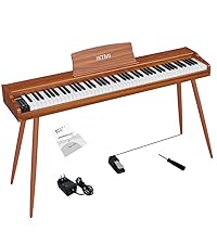 大特価❣️ IKTMI 木製 電子ピアノ 88鍵盤 スタンド一体型 ホワイト Amazon | IKTMI 電子ピアノ 88鍵盤 木製 ピアノ 88鍵 Digital