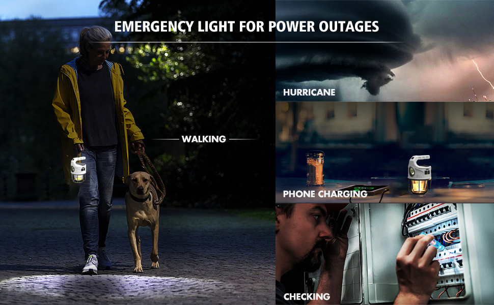 rechargeable camping lantern