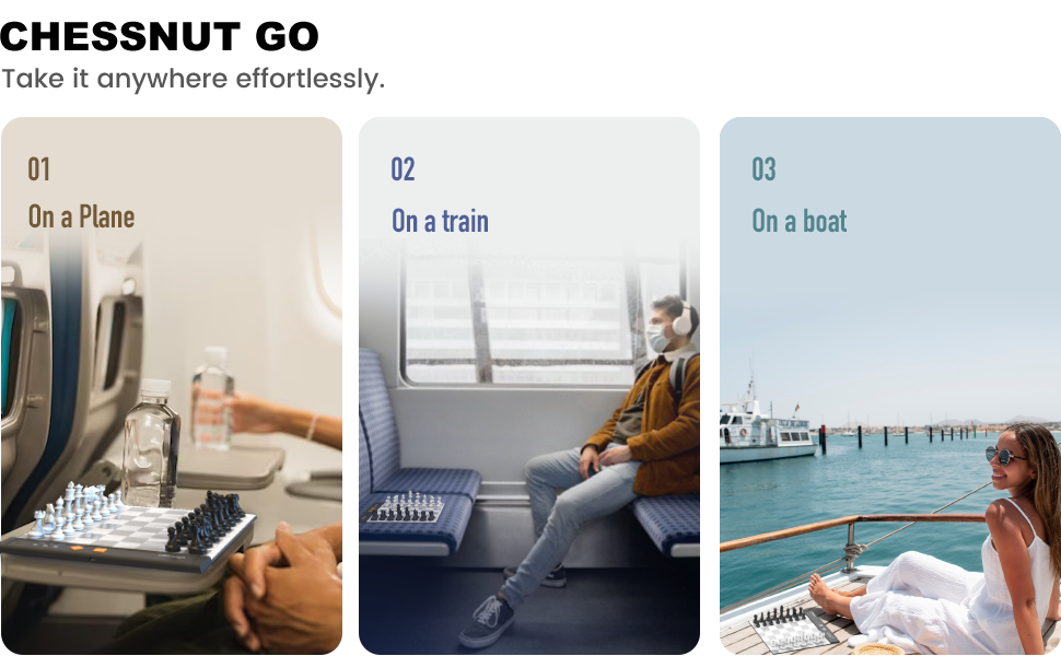 Take it anywhere effortlessly
