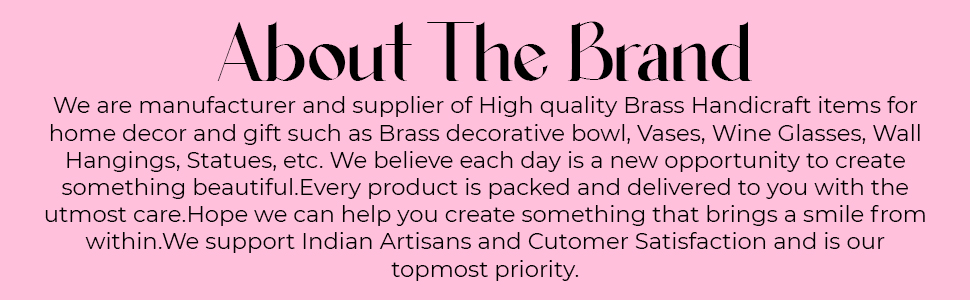 SPN-JGSP SPN-JGSP Handicraft Brass Flower Vase for Home Decor