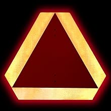 Amazon.com: Kichwit Slow Moving Vehicle Triangle Sign