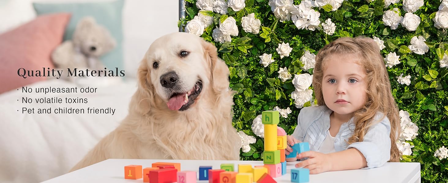smell good flower wall