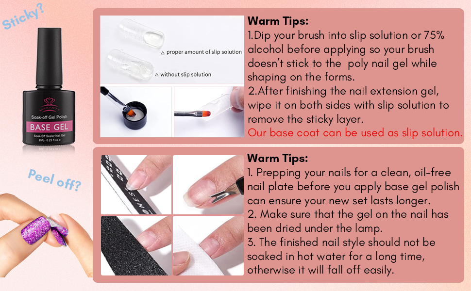 nude polygel nail kit