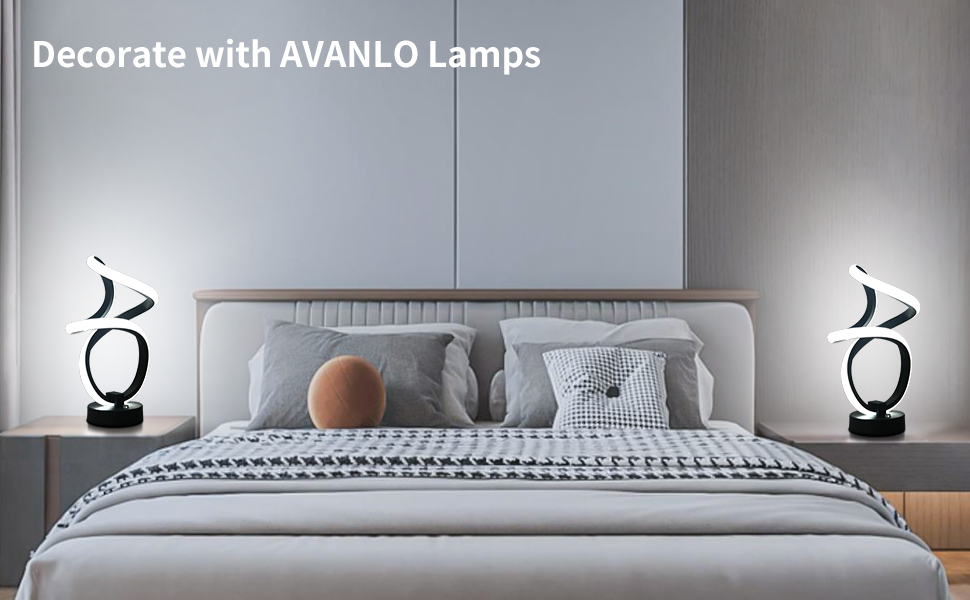 Lampe tactile, chic, métal nickel commande, INSPIRE 390 lm Kinoko