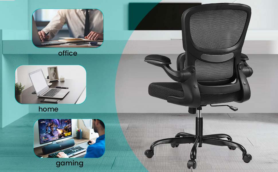 Razzor Office Chair, Ergonomic Desk Chair with Lumbar Support and