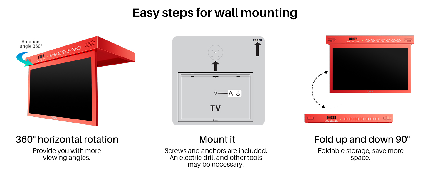 fold up and down easy to installation 