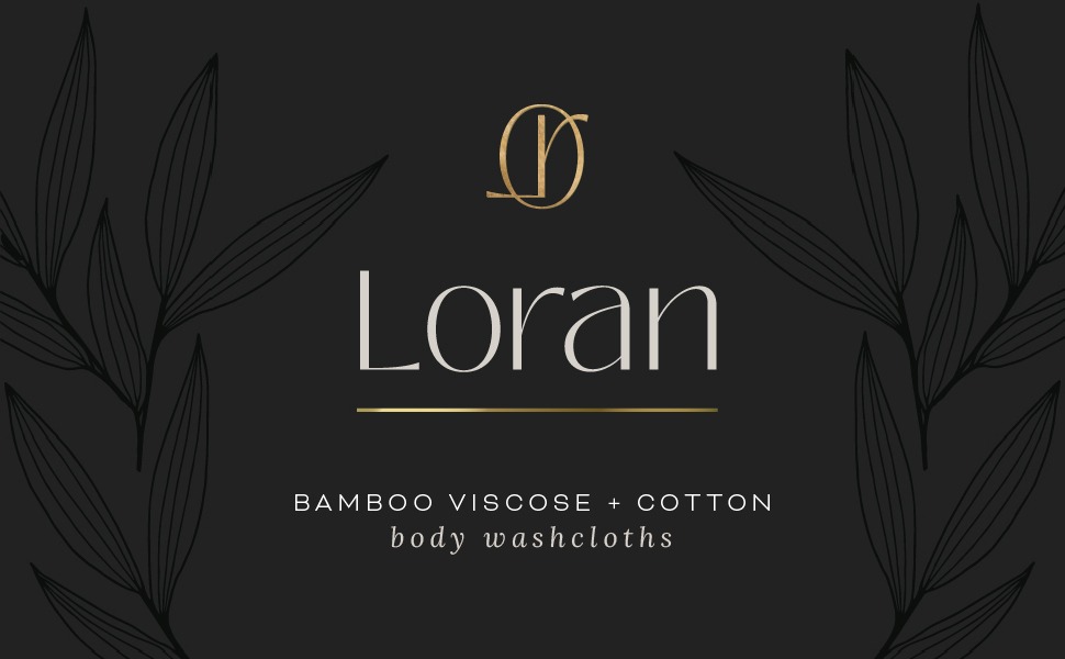 loran body washcloth 13x13