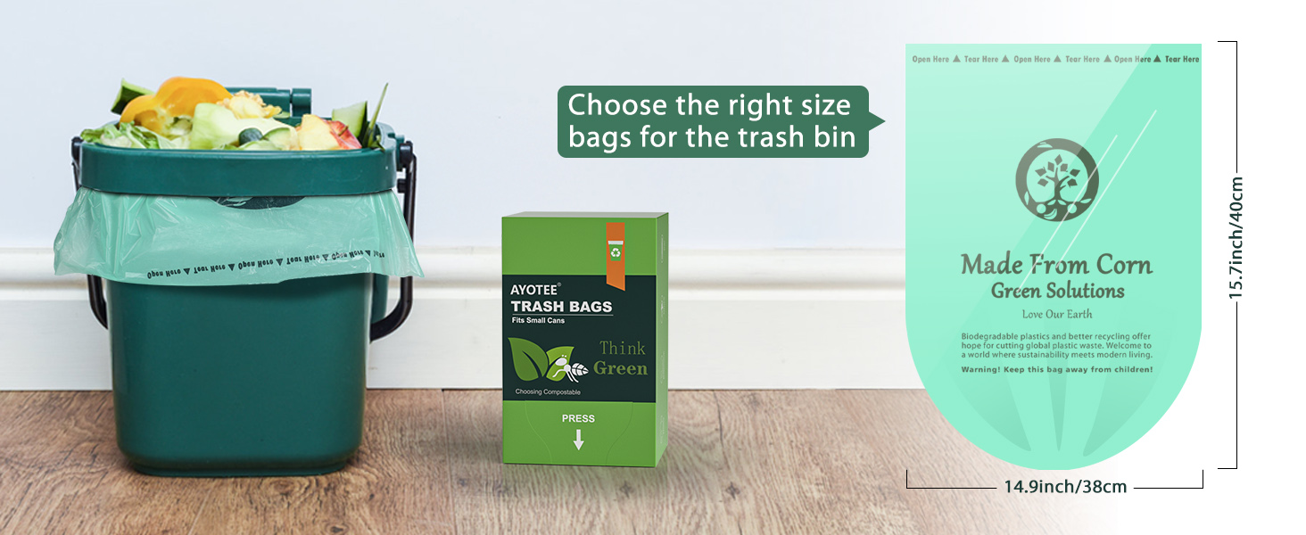 small trash can liners