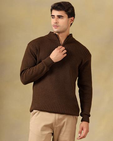 Kvetoo Zipper Sweater For Men
