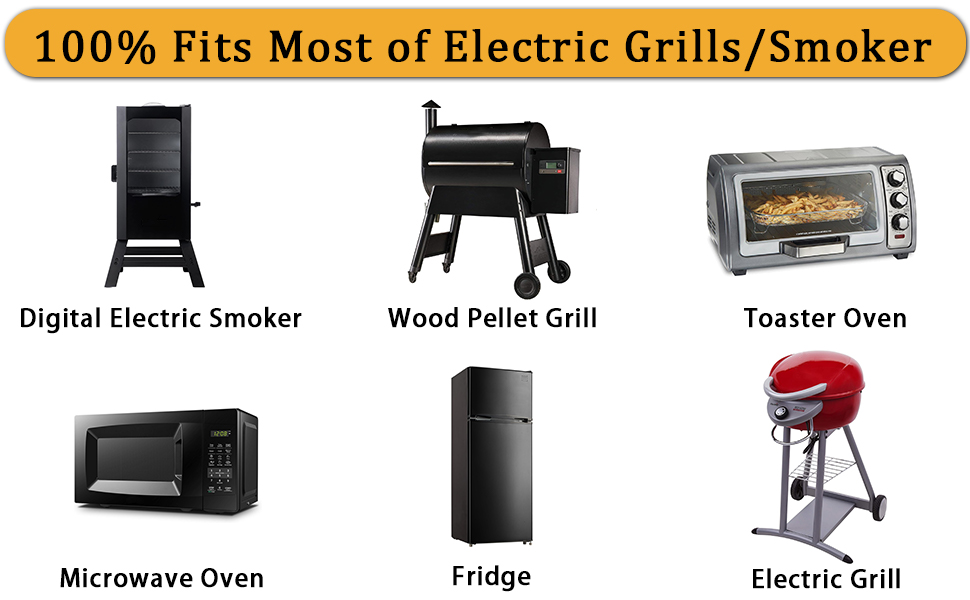 Grill Cord Organizer for Electric Smoker, for Traeger Power Cord Holder