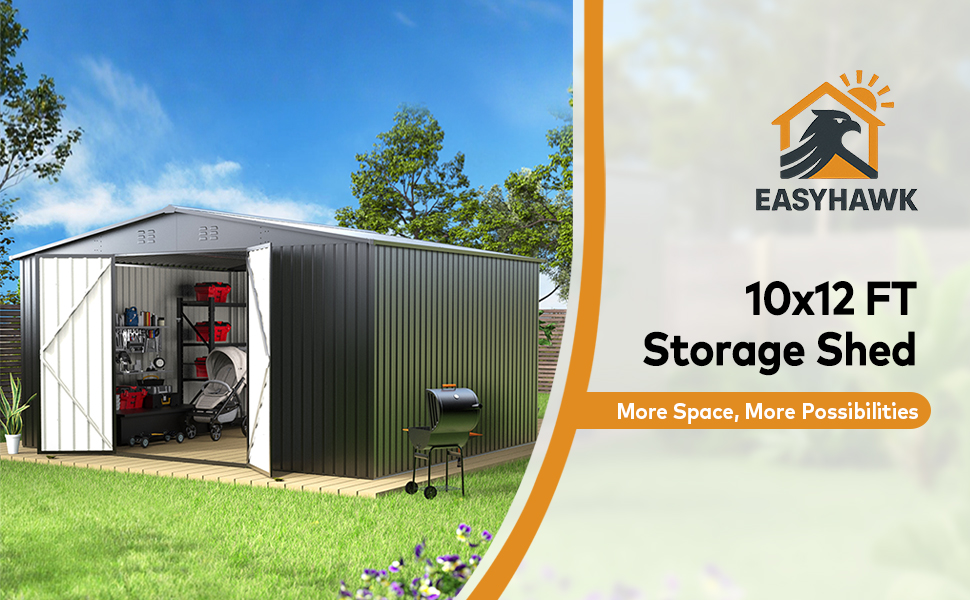 EASYHAWK Storage shed