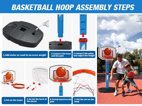 kids basketball hoop