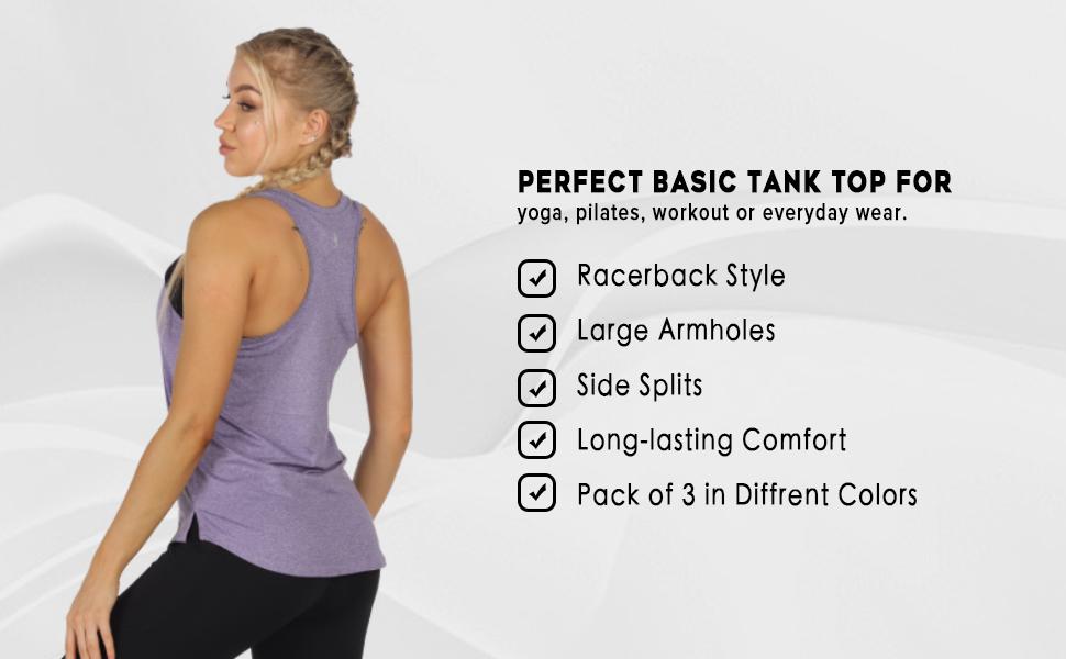  Women's Racerback Workout Tank Tops
