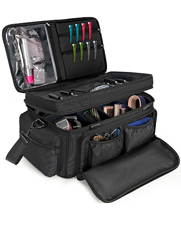 Hairdresser Bag Holds Barber Styling Tools