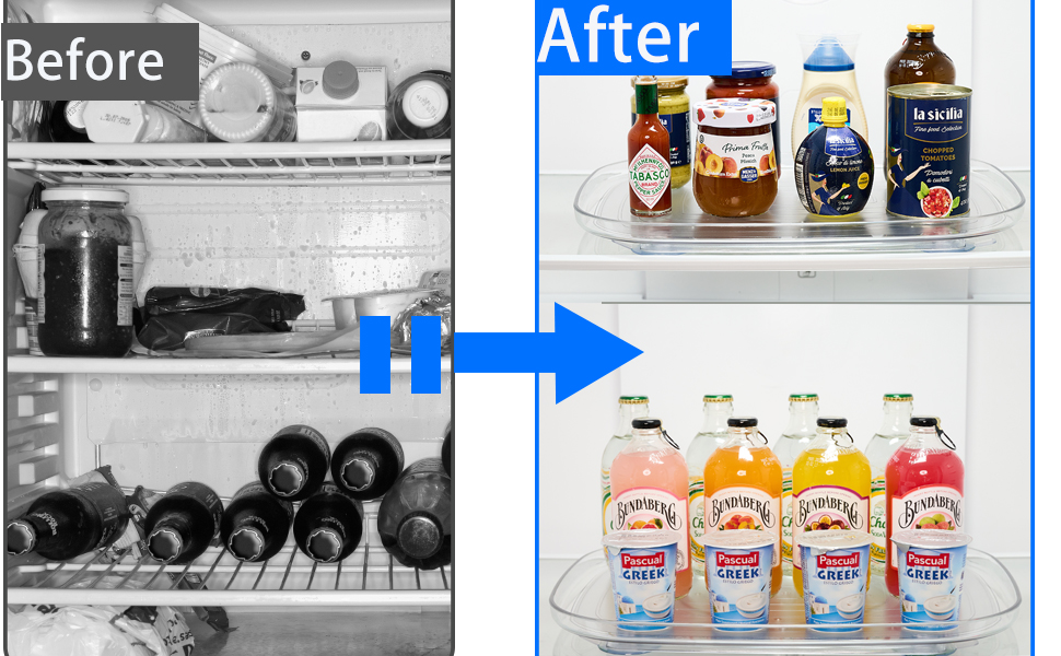 Lazy Susan Turntable Refrigerator Organizer 360