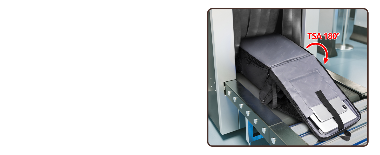 TSA 17.3 Inch laptop compartment