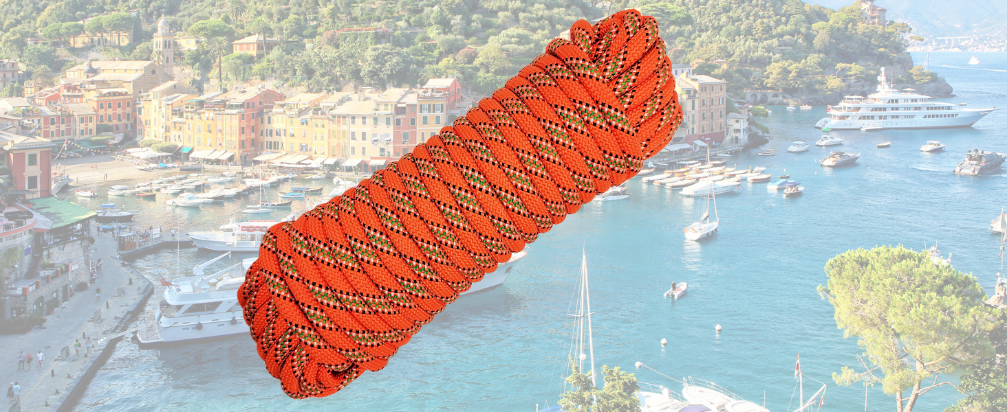 20m orange rope