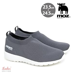 Amazon | [モズ] スニーカー スリッポン メッシュ素材 低反発