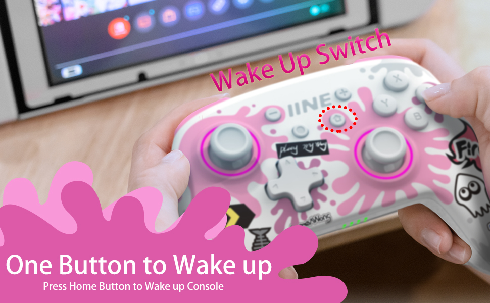 IINE Wireless Pro Controller Gamepad Compatible with Nintendo Switch