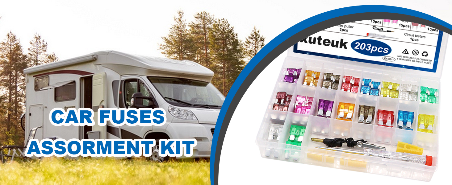 CAR FUSES  ASSORMENT KIT