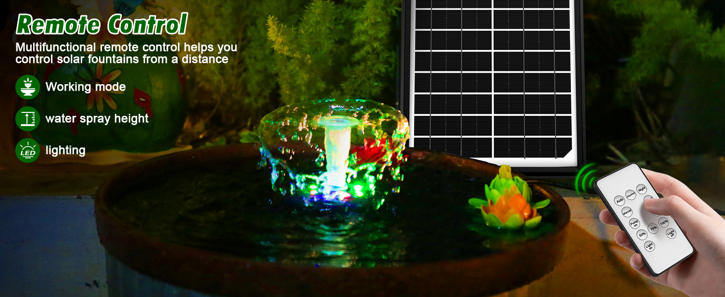 bird bath pump