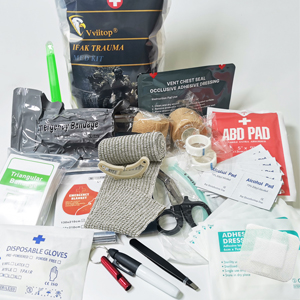 Med Kit Trauma Kit with Tourniquet First Aid Kits, EMT IFAK Medical Kit for Bleeding Control