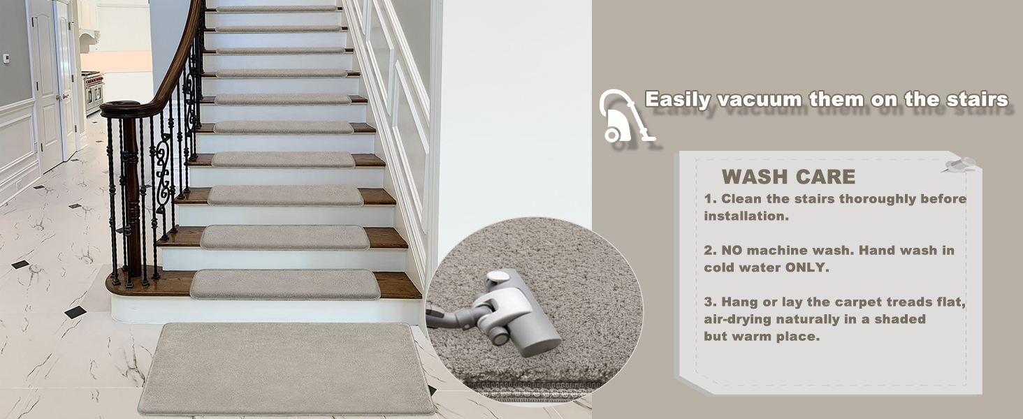 PURE ERA carpet stair treads