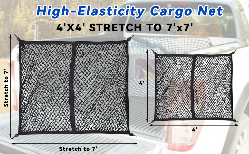 Highly Elastic Cargo Net
