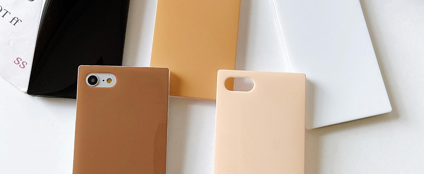 Square iPhone 14 Pro Case Square Neutral Plain