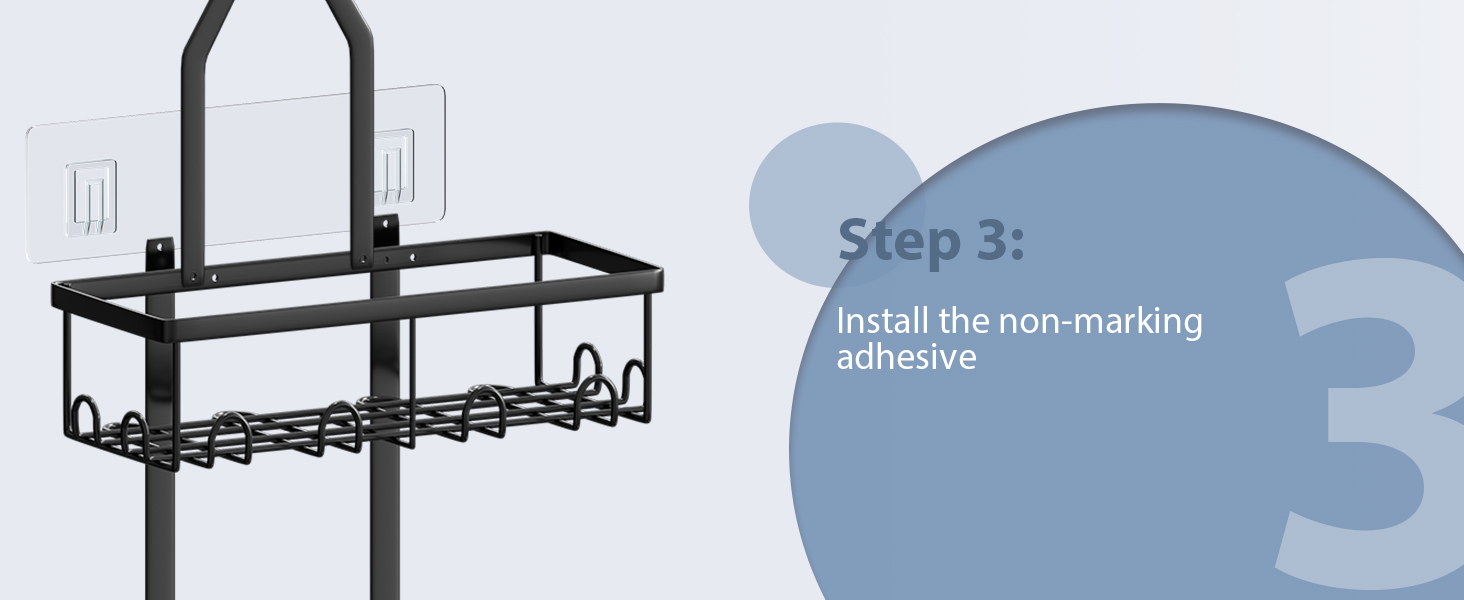 MASHDE Shower Caddy Hanging Bathroom Shower Organizer