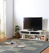 Amazon Co Jp 白井産業 テレビ 台 ホワイト ゲーム機収納 Tv 幅117 7 高さ38 4 奥行29 5cm Ki2 4012wh キアエッセ2 Amazon Co Jp限定 ホーム キッチン