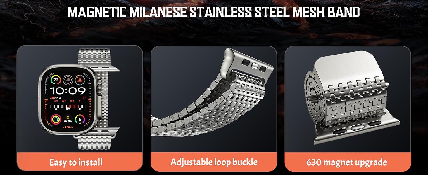 apple watch mesh band