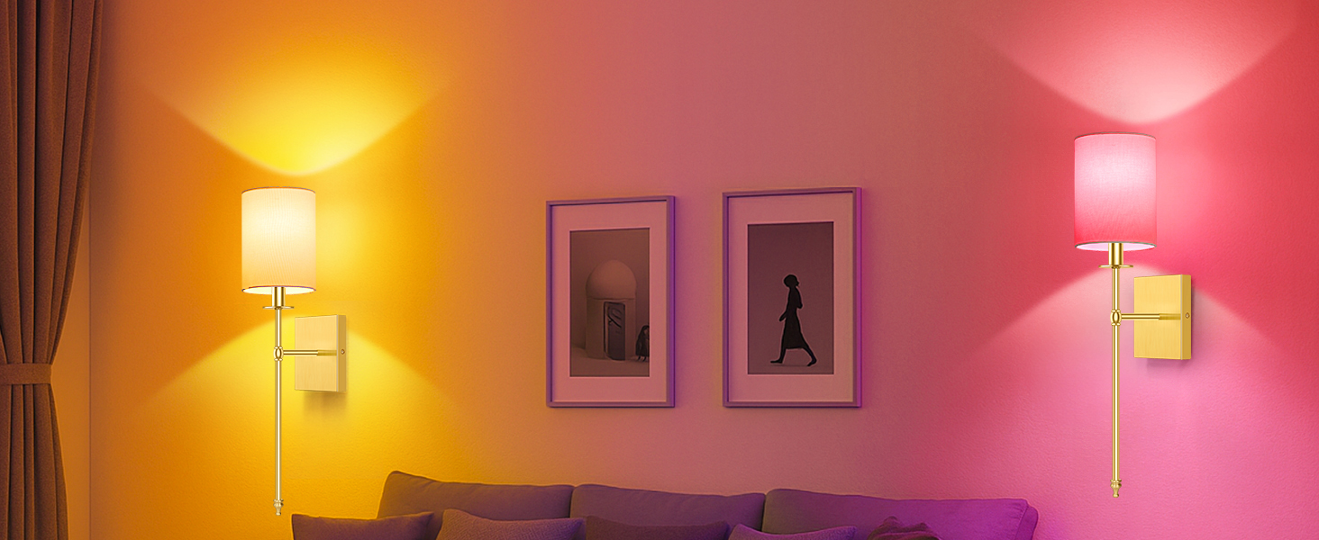 gold wall sconce