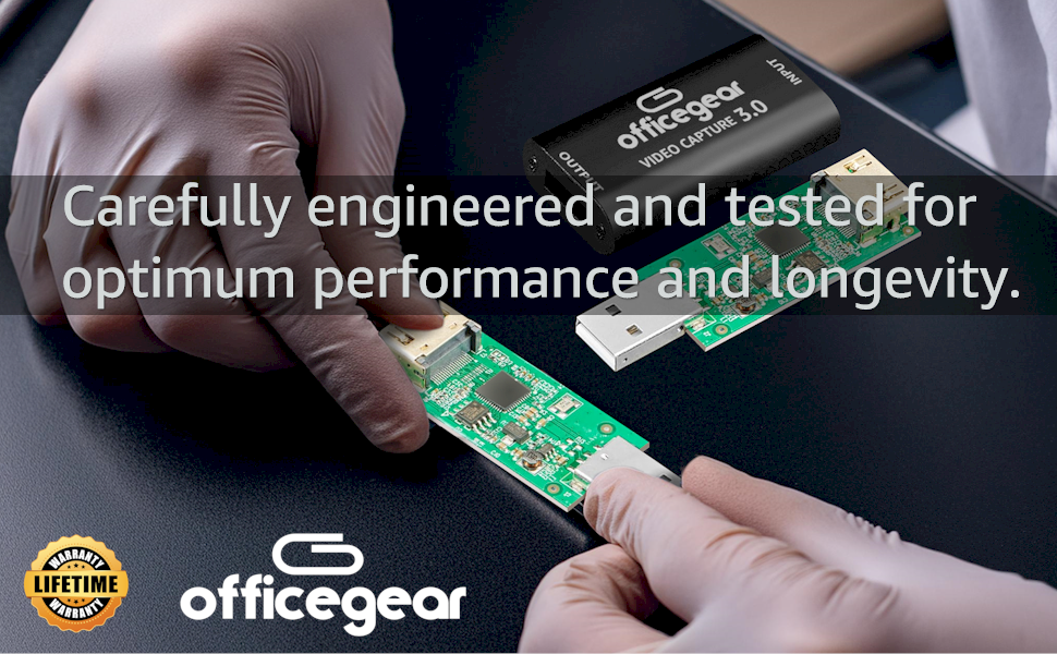 HDMI to USB 3.0 Video Capture Card for Educators, Professionals and Live Streamers