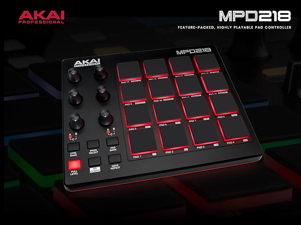 DTM・DAW AKAI MPD218 Amazon.com: Akai Professional MPD218 - USB MIDI Controller