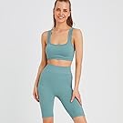 Ribbed Workout Outfits for Women 2 Piece Seamless
