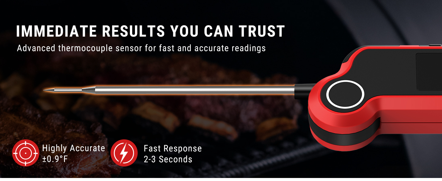 ThermoPro TP620 Digital Instant Read Meat Thermometer Used by