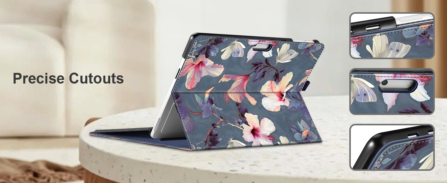 Fintie Case for 13 Inch Microsoft Surface Pro 11 / Pro 10 / Pro 9 Multiple Angle