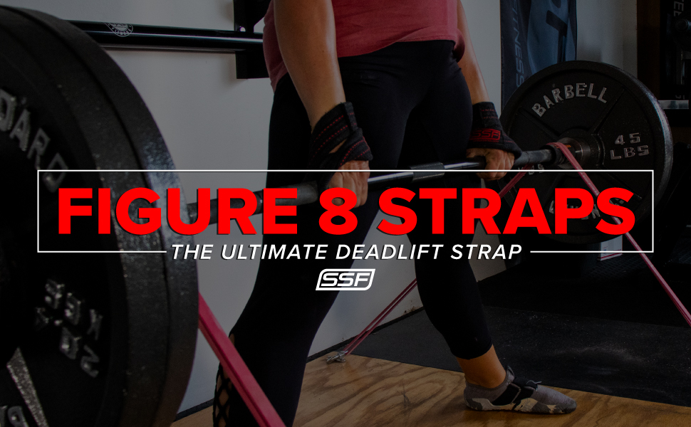 SERIOUS STEEL FITNESS Figure 8 Straps Deadlift Strap...B09N9Q6MHQ