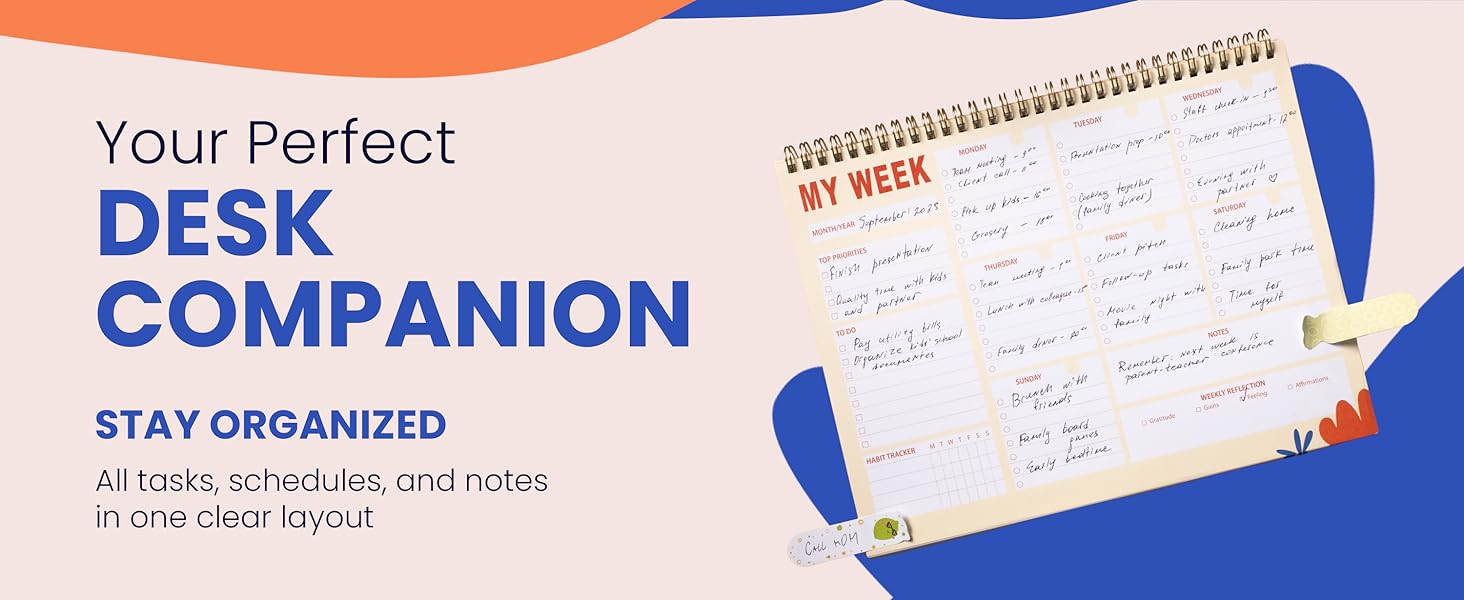 Weekly Notepad