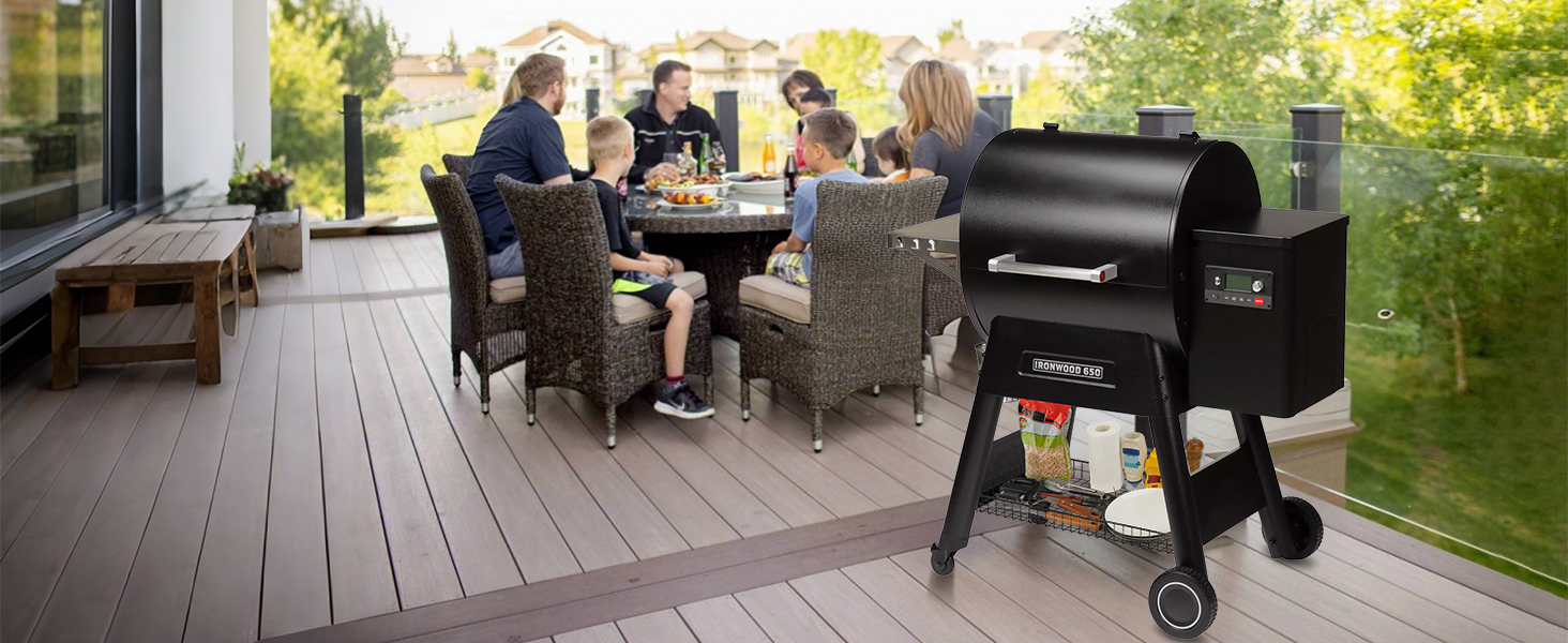 Pellet Grill Storage Basket