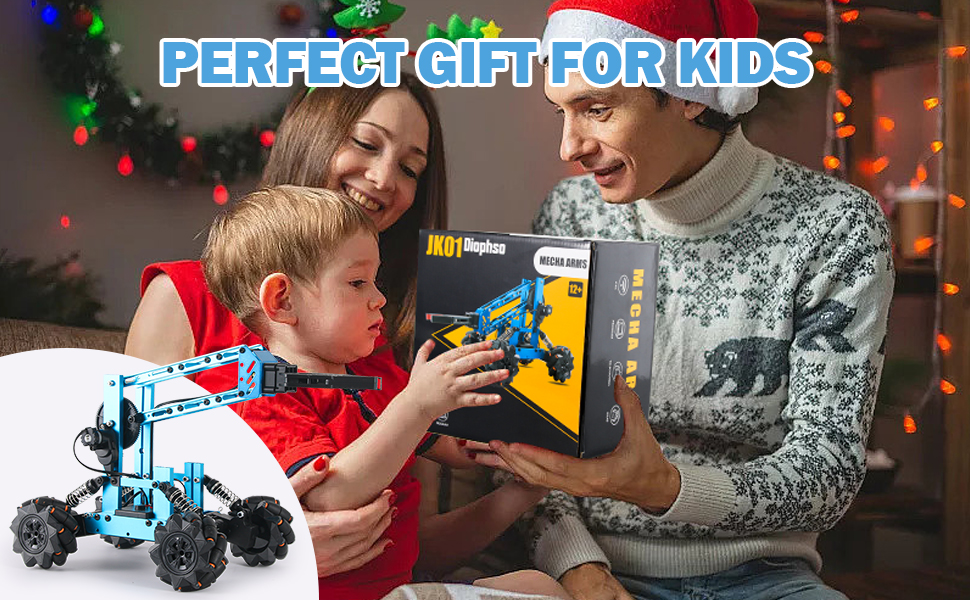 Robot Kits Toy for Kids Ages 8-12, Robot Arm Supports Drift
