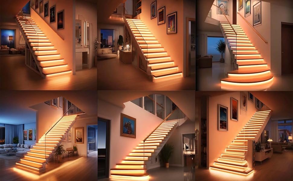 Mandsary Stair Lights 3000K