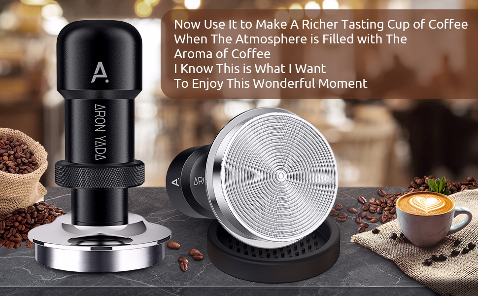 AronYada 53mm Espresso Tamper Fits for 54mm Breville Series