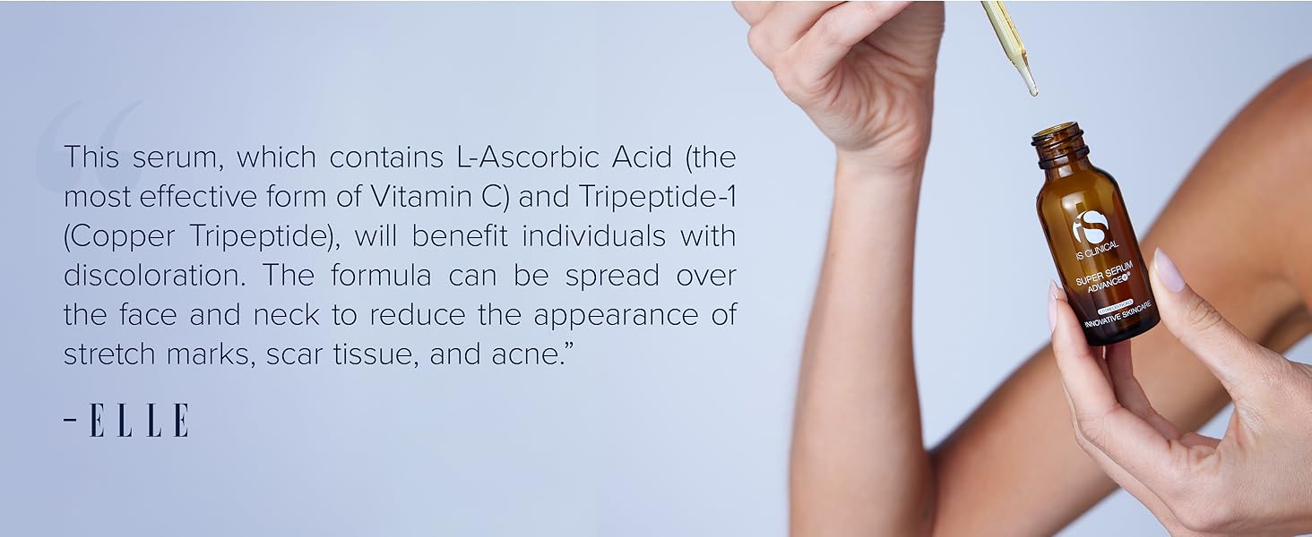 this serum benefit discoloration reduce appearance stretch marks scar tissue elle