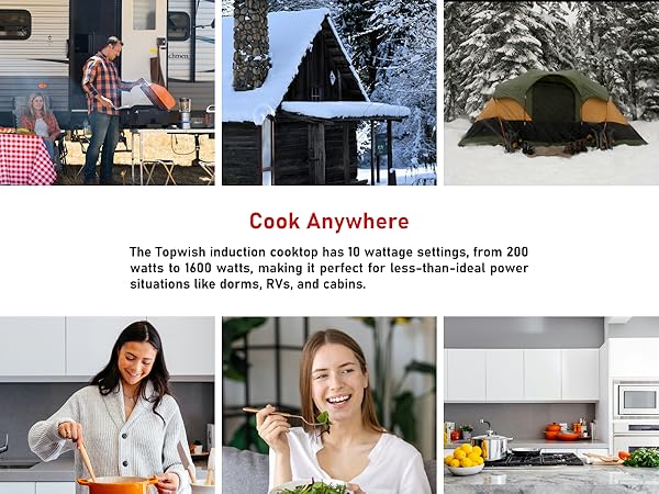 electric single burner cooktop