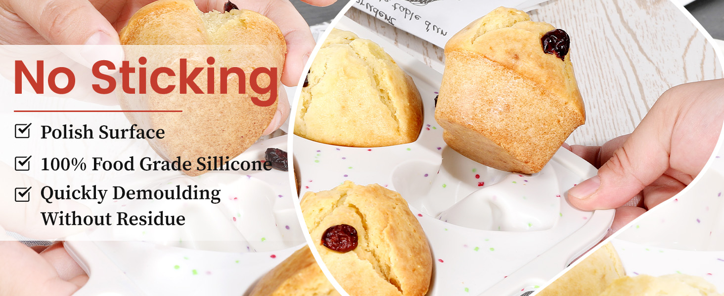 nonstick love heart muffin pan