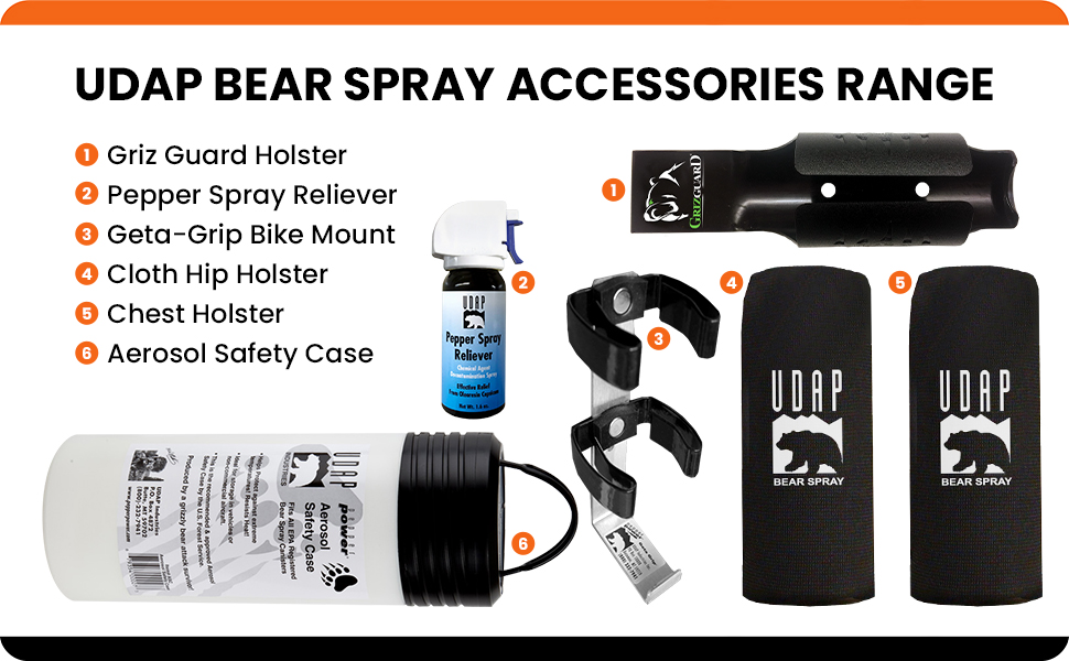 UDAP Pepper Power Mugger Fogger Hot OC Compact Self Defense