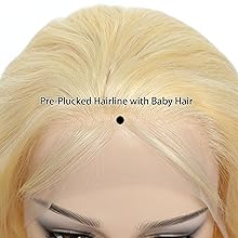 613 Blonde Lace Front Wig Human Hair